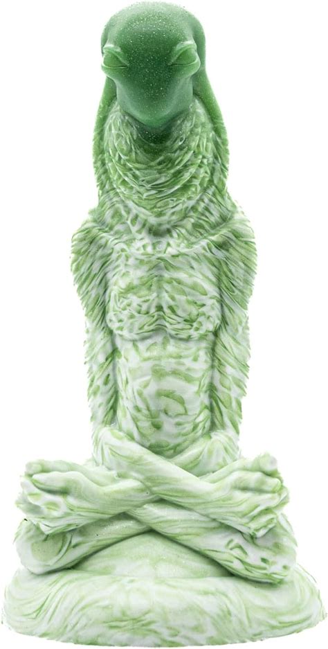 Amazon Twisted Fantasies XAEON Alien Suction Cup Dildo UV Green Flat White Color Scheme