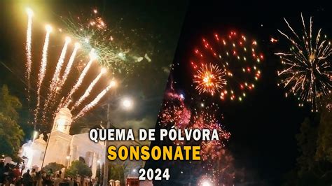 Lo mejor de la quema de pólvora Sonsonate 2024 YouTube