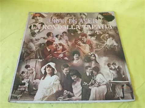 La Rondalla Tapatía Amor De Ayer Acetato Vinil Lp Farolito Meses sin