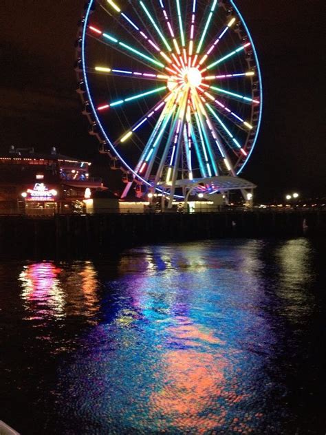 Seattle ferris wheel | Ferris wheel, Stuff to do, Places to visit