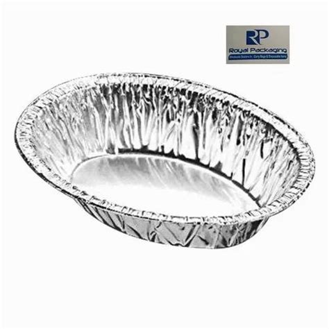 Royal Packaging Oval Aluminum Foil Container At Rs Piece In