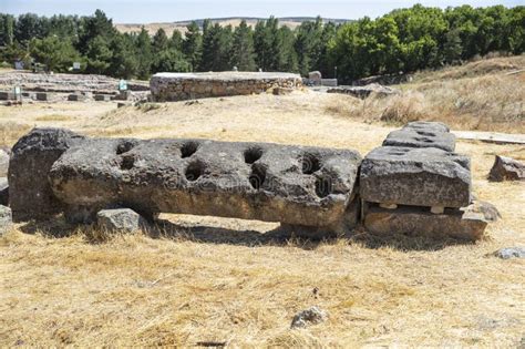 Alacahoyuk Archaeological Site Corum Turkey Stock Photo Image Of