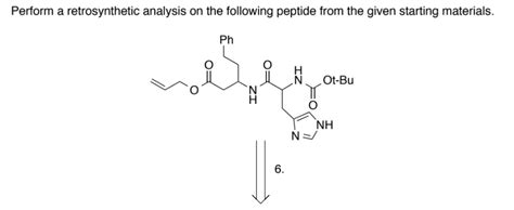 Solved Perform A Retrosynthetic Analysis On The Following Chegg