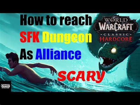 HOW To Go To SFK Dungeon ShadowFang Keep As Alliance In HARDCORE WoW