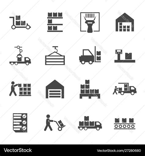 Warehouse Picking Icons