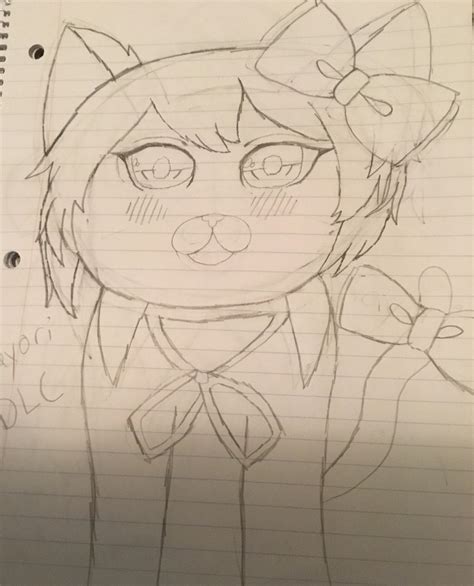 Sayori Cat Ddlc By Artistnyancat On Deviantart