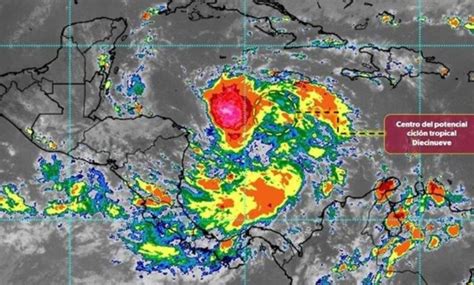 Alertan sobre la formación de un potencial ciclón tropical en el mar