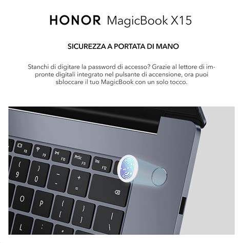 Recensione HONOR Magicbook X15 Laptop