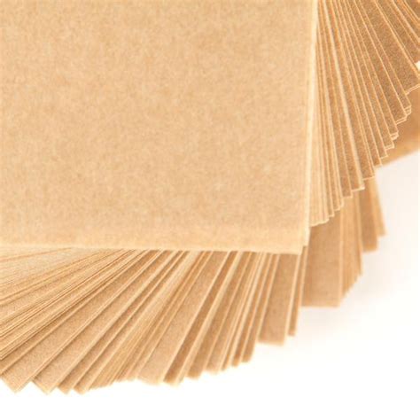 Parchment Paper 10x10 Cm 27lb Silicone Black Label Paper