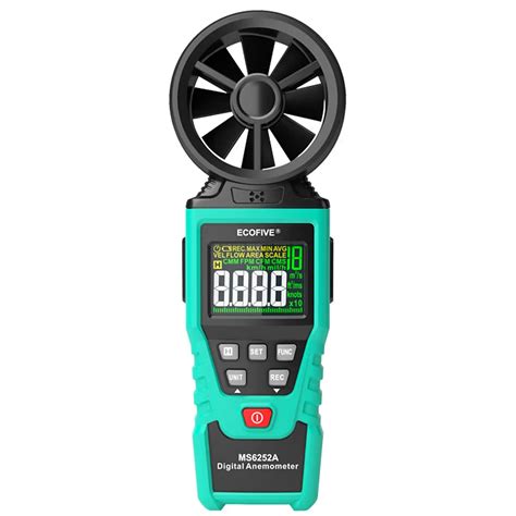 Labloot Ecofive Ms A Digital Anemometer Handheld Wind Speed Meter