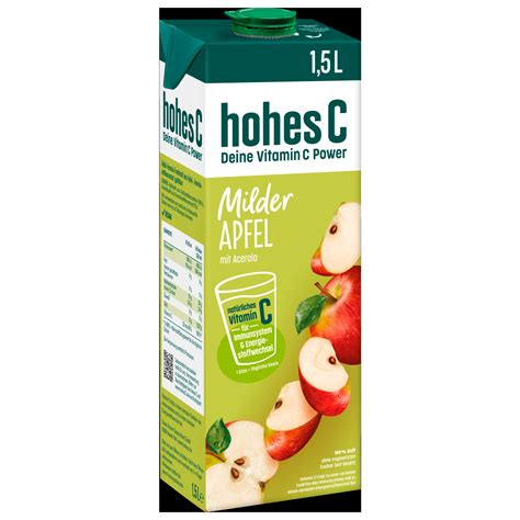 Hohes C Milder Apfelsaft Saft L Bei Rewe Online Bestellen