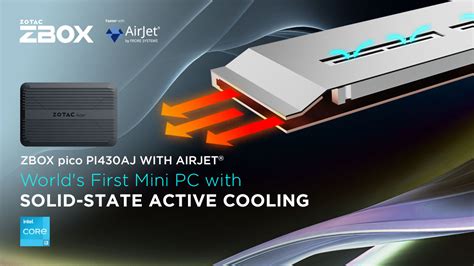 Zotac Mini Pc First To Market With Frore Airjet Cooling Tom S Hardware