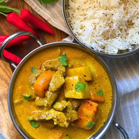 Lamb Yellow Curry With Carrots Potatoes From Saharskitchen