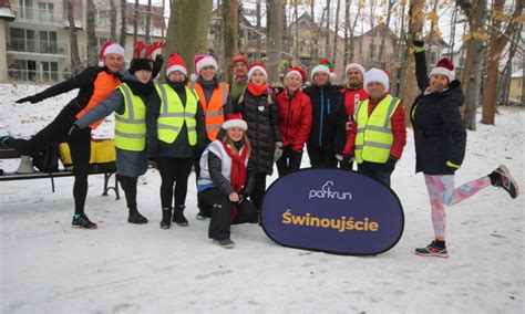 Ho ho ho jest sobota jest parkrun Świnoujście