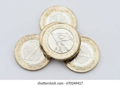 New Turkish 1 Lira Coins Commemoration Stock Photo 670249417 | Shutterstock