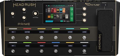 Headrush Hrprime Digital Pedalboard With Looper Expression Vocal Fx