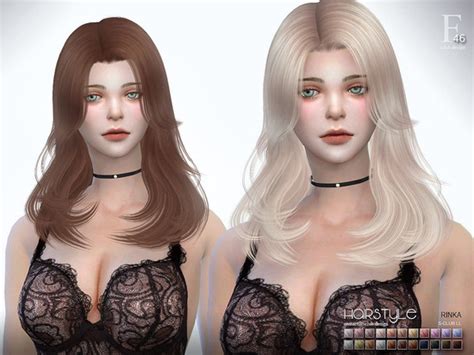 Sclub Ts Hair Rinka N The Sims Catalog