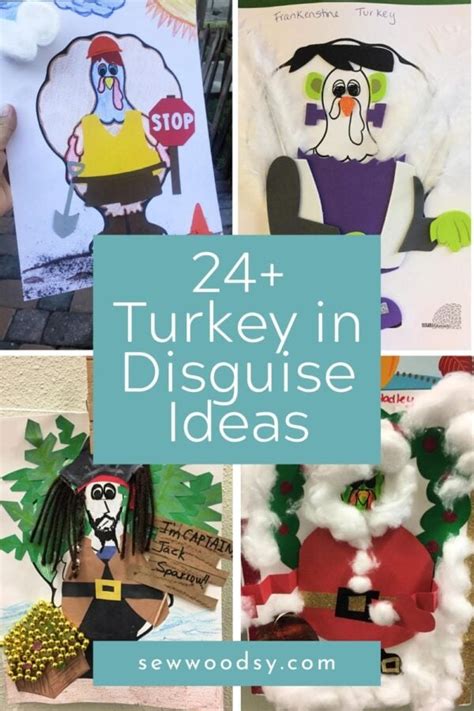 24+ Turkey in Disguise Ideas - Sew Woodsy