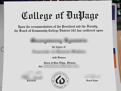 Reasons I Choose To Get A Fake College Of DuPage Diploma