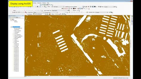 Arcmap Lidar Features Compared To Lp Youtube