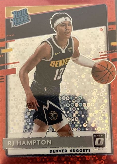 Rj Hampton Optic Fast Break Red Price Guide Sports Card