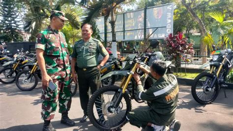 Malang Post Kodim Gelar Pemeriksaan Kendaraan Bermotor