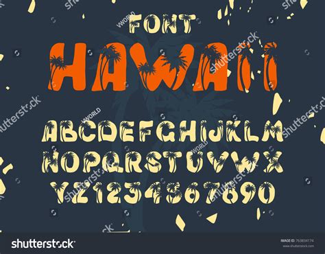 915 Hawaiian Alphabet Images Stock Photos And Vectors Shutterstock