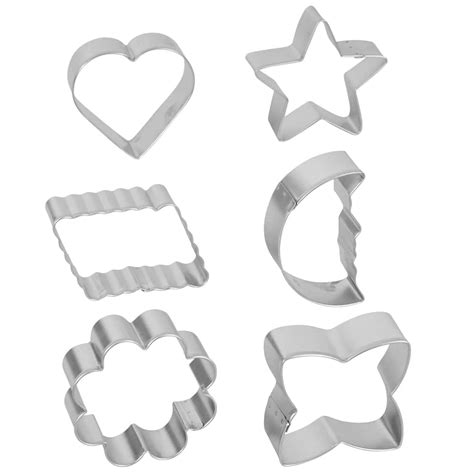 Wilton Classic Shapes Cookie Cutters, 6-pc | Party City