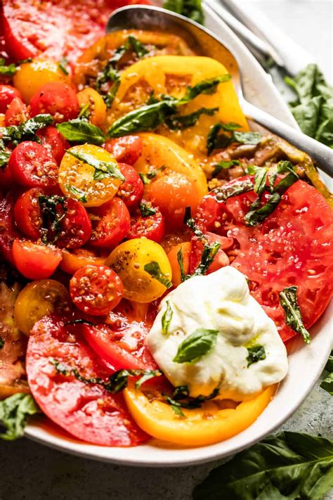 Tomato Burrata Salad