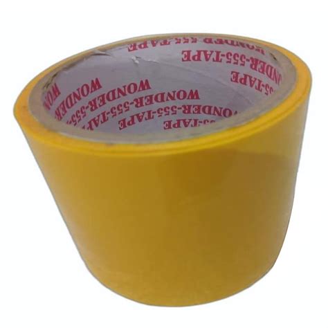 Brand Dd Plain Yellow Bopp Tape At Rs Piece In Amravati Id