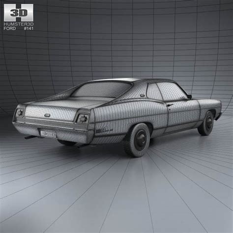 Ford Galaxie 500 Fastback 1969 Car 3d Models Store