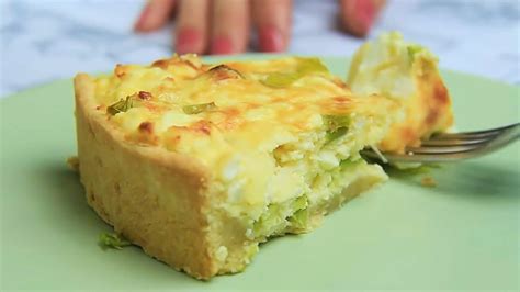 Quiche De Ricota E Alho Por