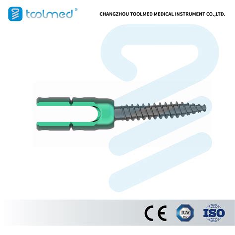Orthopedic Implants and Instruments Set Polyaxial Spine Titanium