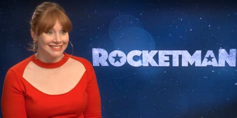 Rocketmans Bryce Dallas Howard On How She Became Elton Johns Mum