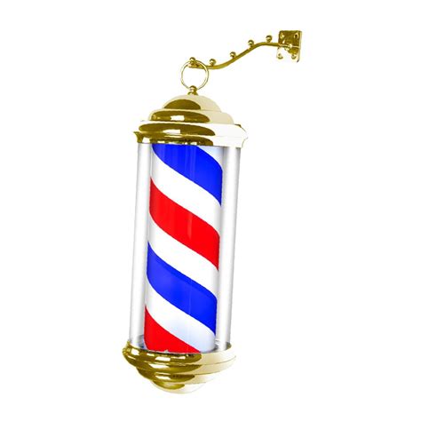 Ehjre Barber Pole Light Barber Shop Pole Led Led Strips Light Classicbarbershop Rotating Light