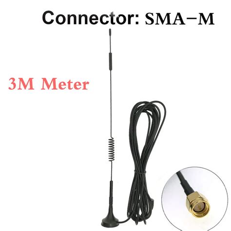 2pcs 3meter 2g 3g 4g Lte 700 2700mhz Magnetic Mobile Antenna 12dbi Crc9