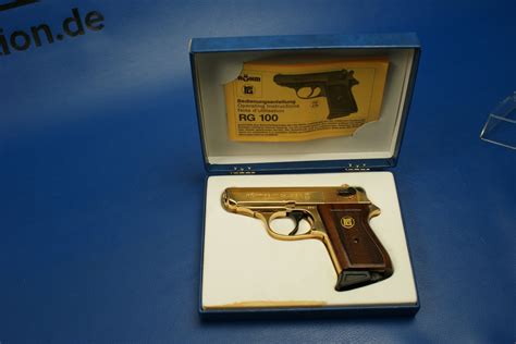 Pistole Röhm RG 100 Gold Sondermodell im Cal 315 K eGun