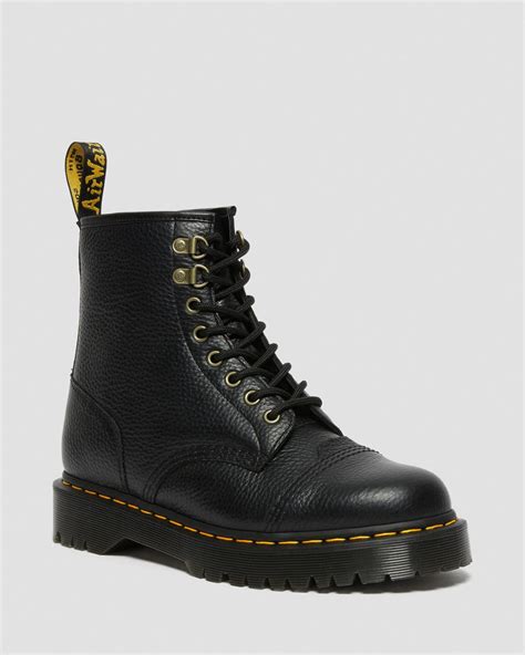 1460 Bex Faux Fur Lined Leather Lace Up Boots Dr Martens