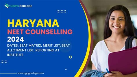 Haryana Neet Ug Counselling Courses Fees Structure Seat