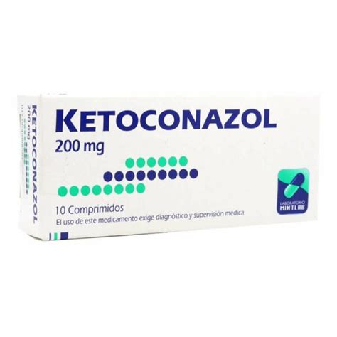 Ketoconazol 200 Mg X 10 Comprimidos Ecofarmacias