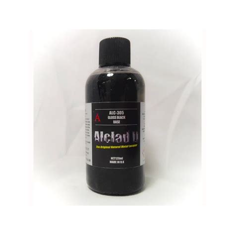 ALCLAD II GLOSS BLACK BASE PRIMER 120ML