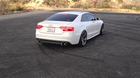 Audi B85 S5 30t Awe Track Exhaust W Non Resonated Downpipes Youtube