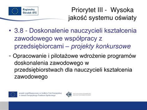 Ppt Priorytety I Dzia Ania Programu Operacyjnego Kapita Ludzki