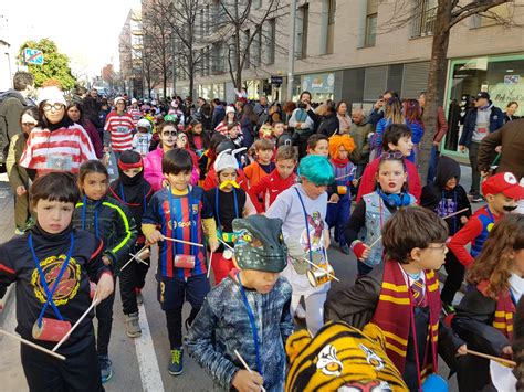 FOTOGALERIA Rua de Carnestoltes 2023 de lescola Bisbat dÈgara de