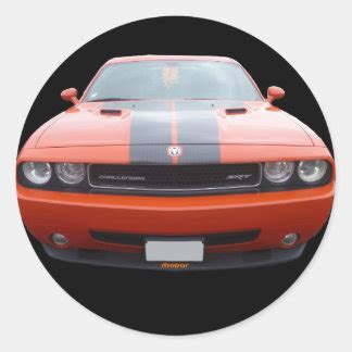 Dodge Challenger Stickers | Zazzle