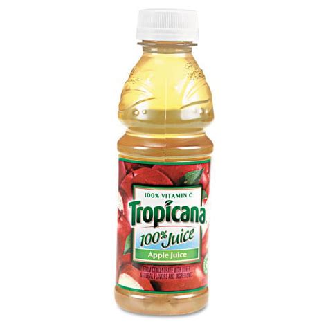 Tropicana Juice Apple Oz Bottle Carton Walmart