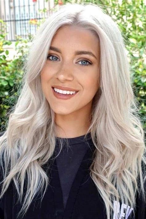 Gorgeous Platinum Blonde Hair Colors And Styles For You Platinum