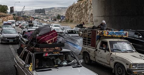 As Israel Hezbollah Cease Fire Takes Hold Thousands In Lebanon Head