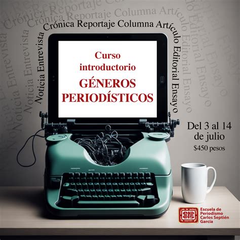 Curso Introductorio A Los Géneros Periodísticos