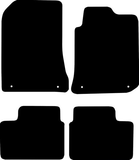 Rover 75 1999 2005 4x Eyelets Car Mats Icarmats Custom Car Mats